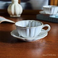 Retro Cup Beautiful Cup Saucer Coffee Medieval Small Coffee Cup Coffee Coffee Cup French VPCP