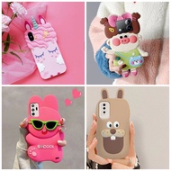 Silicone Rubber 3D Case Unicorn Series For Vivo Y12S V114/64 V116/64