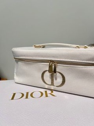 Dior Canvas Vanity Case 帆布化妝袋 可手提 有內鏡