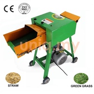 Elektrik Mesin Chopper Silaj Potong Rumput Napier Grass Shredder Cutter Hancur Cincang Makanan Ternakan Electric Machine