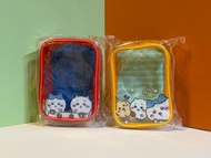 ‼️現貨‼️ [Chiikawa] 台灣 透明 收納 掛包  公仔 痛袋 YA 電影時光 吉伊卡哇 小可愛 八字貓 兔兔 ちいかわ HACHIWARE USAGI