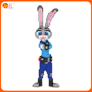 JC Nano Block ZOOTOPIA JUDY HOPPS Mainan Anak Balok Susun Puzzle Bricks Education Toys Koleksi 3D