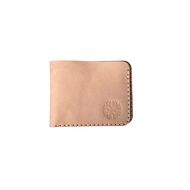 Dryroots Inc Leather Bifold Wallet Vegtan Dompet Pria Kulit Nabati Natural