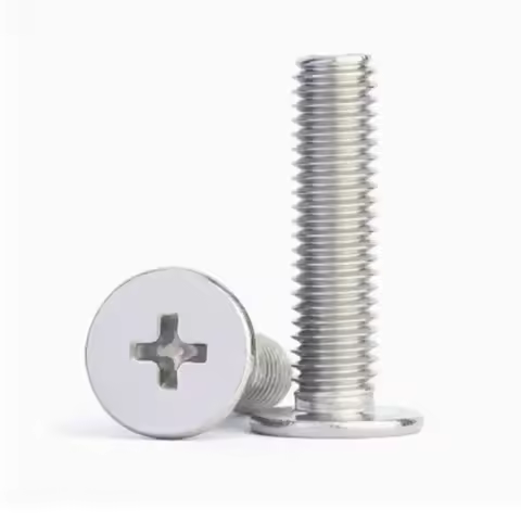 10pcs-100pcs CM M1.6 M2 M2.5 M3 M4 M5 M6 304 A2 Stainless Steel phillips Ultra Thin Flat Wafer Head 