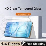 For Vivo X200 FE 5G Clear Glass 1-4Pcs Tempered Glass VivoX200 FE X200FE Vivo x200fe Screen Protecto