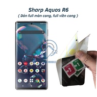 Miếng dán dẻo PPF cho Sharp Aquos R6 ( trong suốt và chống nhìn trộm ) dán full màn cong