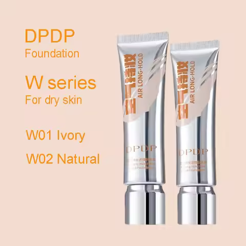 DPDP W Serise for Dry Skin Air Long Hold Foundation Setting Makeup Long Lasting Removal Natural Conc