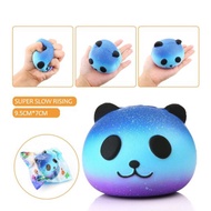 Stress Reliever Toy, Cartoon Cute Galaxy Panda Shape Decompression Toy, Squishy Slow Rising Toy for Press Relief