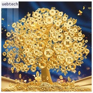 Uebtech DIY 5D Money Tree Full Drill Round Diamond Resin Painting Kit