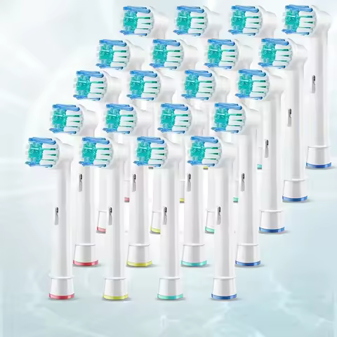 Replacement Toothbrush Heads For Braun Oral-B Precision Clean Toothbrush Replacement Brush Heads