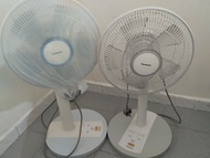 Panasonic 座枱+座地風扇2把