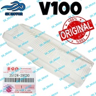 Suzuki V100 / RG Original JAPAN (SGP 100%) Head Lamp Lens Tudung Cover Kaver Lampu Depan Besar Len Cermin 35124-39C00