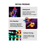 HOT [ Pplus ] 1 Roll 100m RGB led strip lights 6 Colors 2835 5050 100m Ramadan Eid Light/