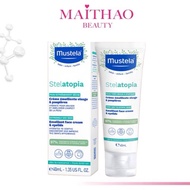Kem Dưỡng Mặt Cho Da Chàm Thể Tạng Mustela Stelatopia Emollient Face Cream 40ml