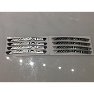 AMG Metal Rim Decoration Sticker