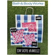 Bath &amp; Body Works Paper Bag / Gift Box / Make Up Pouch / Candle Box - Hantaran Wedding / Door Gift / Kotak