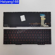 Keyboard คีย์บอร์ดใช้กับ Asus GL553 GL553VW GL553VE GL553VD  ภาษาไทย-อังกฤษ กรุณาสอบถามก่อนสั่ง