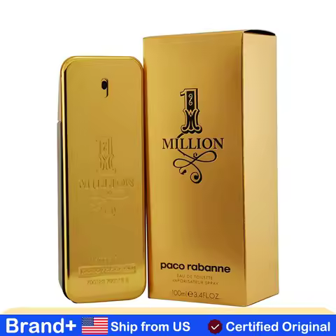 1 Million By Paco Rabanne for Men's Cologne Eau De Toilette TESTER 3.4 Oz Long Lasting Fragrance Col