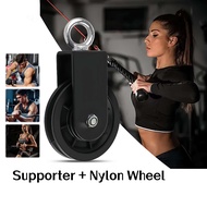 88mm Single Pulley Cable Home Gym Metal Pulley Wheel Home Gym Cable Pulley Wheel For Gym