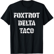 Retro Foxtrot Delta Taco T-Shirt Mans