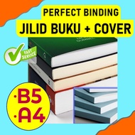 Binding SERVICES - SOFT COVER B5 & A4 (Perfect Binding) Book Binding Hot Glue
