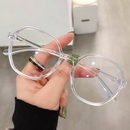 Men/Women Glasses Frame Spectacles Korean Oval Frame Transparent Spec Mata Eyeglasses Unisex