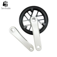[Serenable] Kids Bike Crankset 32T Cycling Accessories Parts Bike Square Taper Crankset for