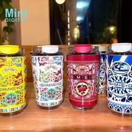 SMEG Cup Retro Design 320ml Coffee Thermos Cup Vacuum Mug No-Spill Lid Perfect for Car Cup Holder Of
