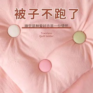 许管家家用清洁被子神器固定卡扣被套床单棉被无痕安全无针防跑被罩扣 6个蘑菇钉+6个床单固定器