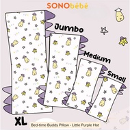 Baabaasheepz Bedtime Buddy Pillow Little Purple Hat A Pearl - Children's Pillow & Pillowcase