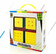 Dreamtale Moyu Rubik's cube Rubiks cube 4 in 1 Set 4pcs Set Brain Teaser Cube(2x2,3x3,4x4,5x5)