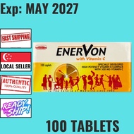 Enervon 100's with Vitamin C Multivitamins More Healthy Energy