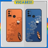Vsmart Joy 4 - Live 4 - Star 5 BLACK FLEXIBLE CASE with the image of peace, freedom, peace