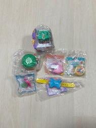 全新NEW 古董玩具 Vintage Polly Pocket 1993-1995年 McDonald’s Happy Meal 收藏系列 （全套共6款）罕有 中古 絕版 懷舊 稀有 已停產 童年回憶