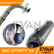 Yamaha MIO Sporty V4 Muffler Pipe Made in mio sporty