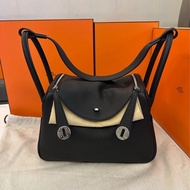 Hermes Lindy 26 黑銀