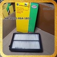 AIR FILTER HONDA CRV GEN 4 2.0 ORIGINAL ASPIRA BRAND | H4-17220-R6A-1800 GEN4 C-RV 2.0 2000CC 2000 C