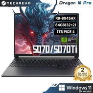 MECHREVO Gaming Laptop Dragon 16pro AMD R9-8945HX 32GB RAM 1TB SSD  NVIDIA GeForce RTX 5070/5070TI