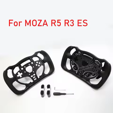 Simulation Racing Steering Wheel Game Steering Wheel Replacement for MOZA R5 R3 ES ESX