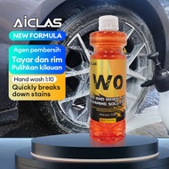 AICLAS Car wash shampoo Wax silicone tyre Polish tayar Cecair pembersih tayar dan roda 500ml pekat  