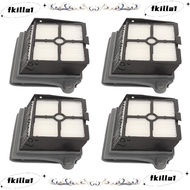 FKILA 4PCS Vacuum Floor Cleaner Filters, Reusable Easy To Install Vacuum Filter Replacement, Reusabl