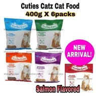 Cuties Catz Cat Food 400G x 6