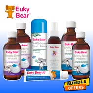 EUKY BEAR Sleepy Time Sniffly Nose Room Spray | Euky Bear Sniffly Nose Inhalant | Room Mist | Chest Rub