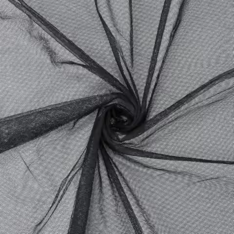 78.7x63 Inch Polyester Mesh Fabric Voile Solid Mosquito Net Breathable Fabric Netting Sheer Tulle Ga