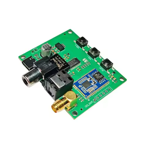 USB Sound Card QCC5181/QCC3095 Bluetooth Module Fiber Optic Coaxial Bluetooth Audio Receiver LDAC