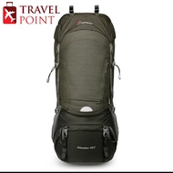 MOUNTAINTOP 65LITER INTERNAL FRAME BACKPACK HIKING BACKPACK CAMPING TRAVEL MOUNTAINEERING BAG.