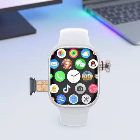 CD99 watch X 5G smartwatch 2.29inch AMOLED 5G LTE smart watch with 180 ° rotary camera GPS WiFi SIM 