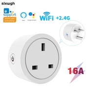 16A Wifi eWeLink Smart Socket Wifi Socket switch support eWeLink App support Alexa Google Home vioce