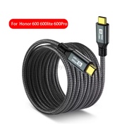 KAIYUE USB3.2 20Gbps Full Function 100W Fast Charge Convenient Portable 8K Casting Cable for Honor 6