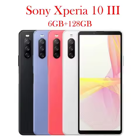 Sony Xperia 10iii 10 iii 5G Dual Sim XQ-BT52 6.0" 6GB+128GB ROM Snapdragon 690 Octa Core NFC Origina